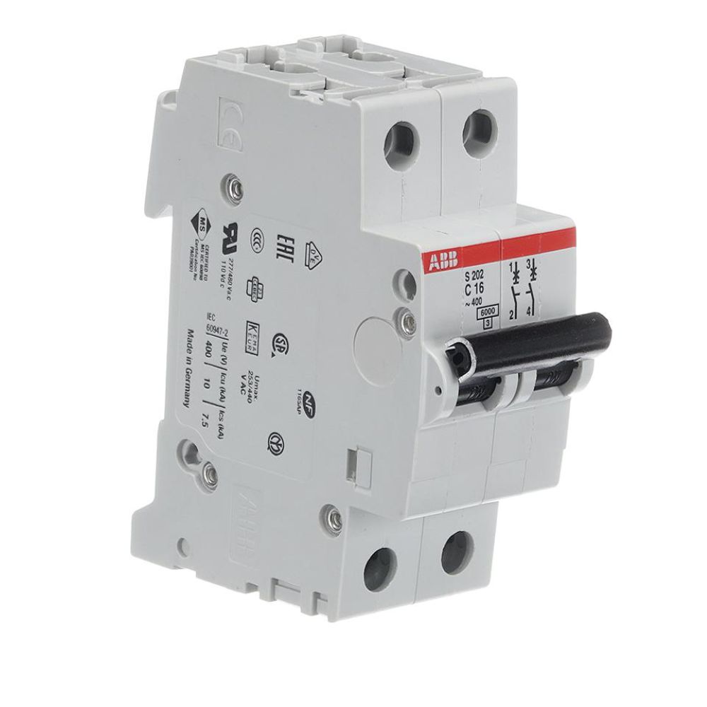 2P C16 S202 CIRCUIT BREAKER ABB