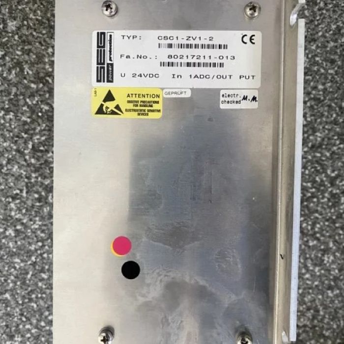 
                                                            SEG Electronics CSC1-ZVI-2