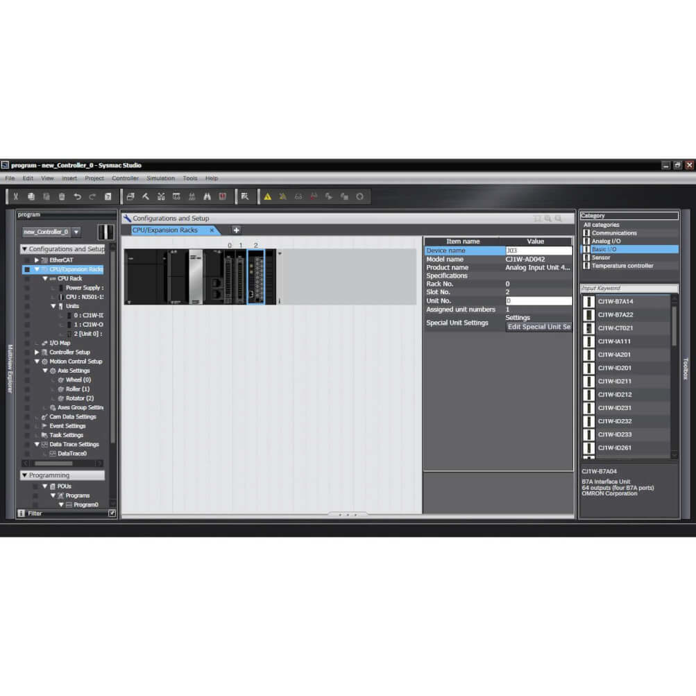 
                                                            SYSMAC-SE201L Omron